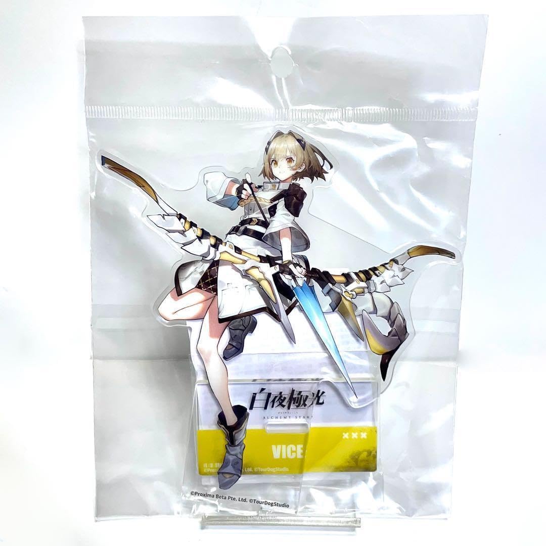 白夜極光　バイス　フィギュア Amazon.co.jp: 公式グッズ 白夜極光 BIGアクリルフィギュア バイス