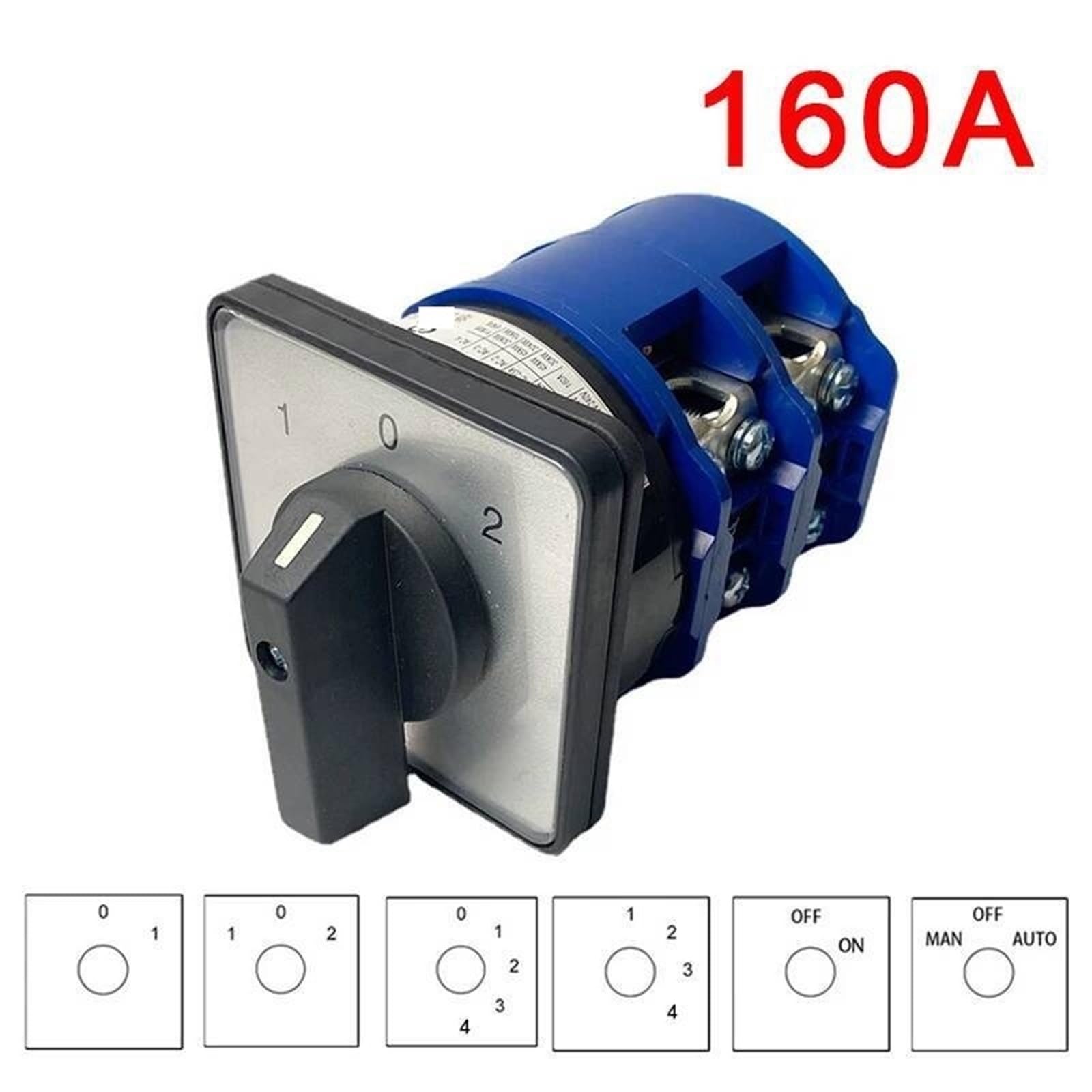 LW26-160A Interruptor de leva 160A 690V YMW26-160/2
