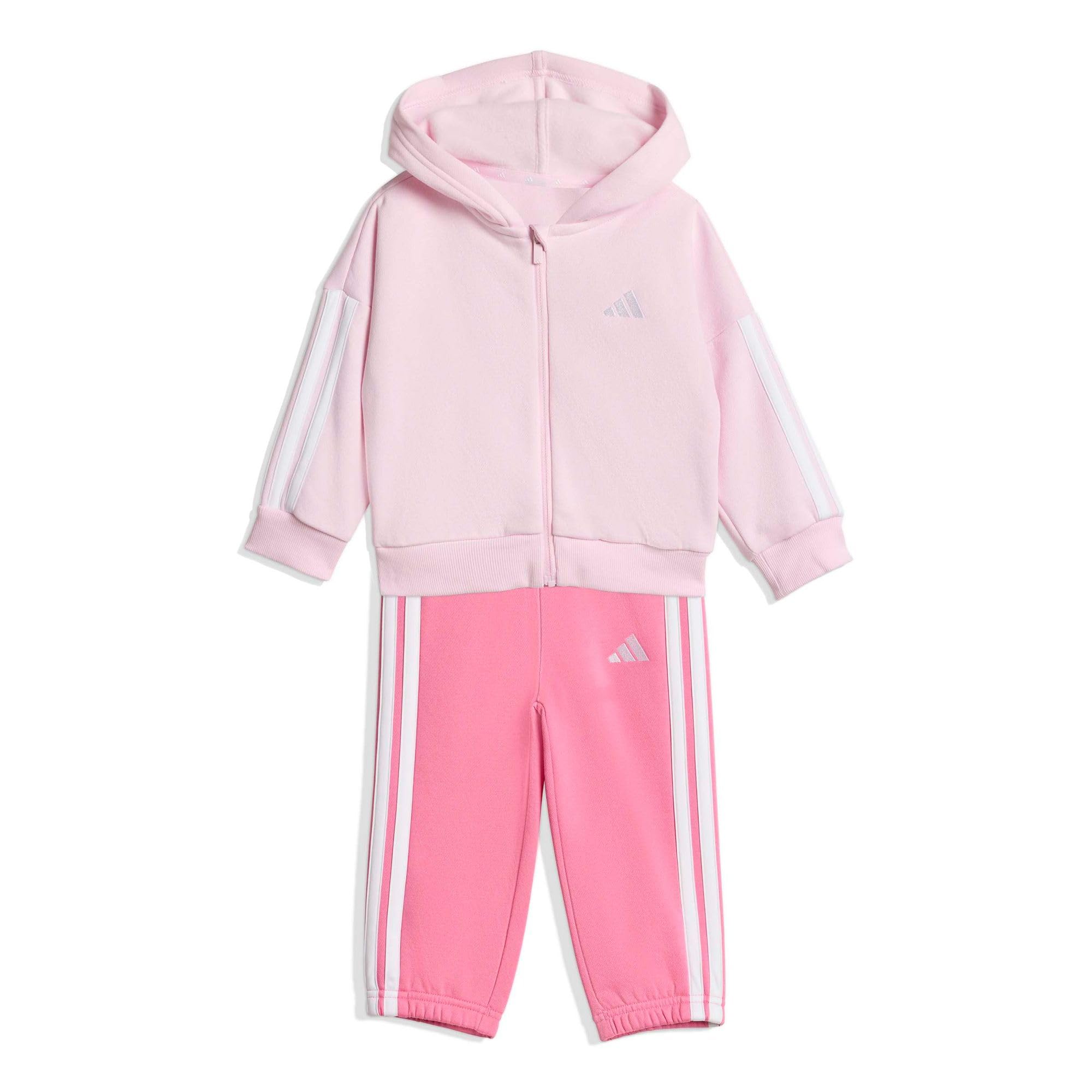 adidas Unisex Baby ESSENTIALS JOGGER, clear pink/white, 9-12 Months