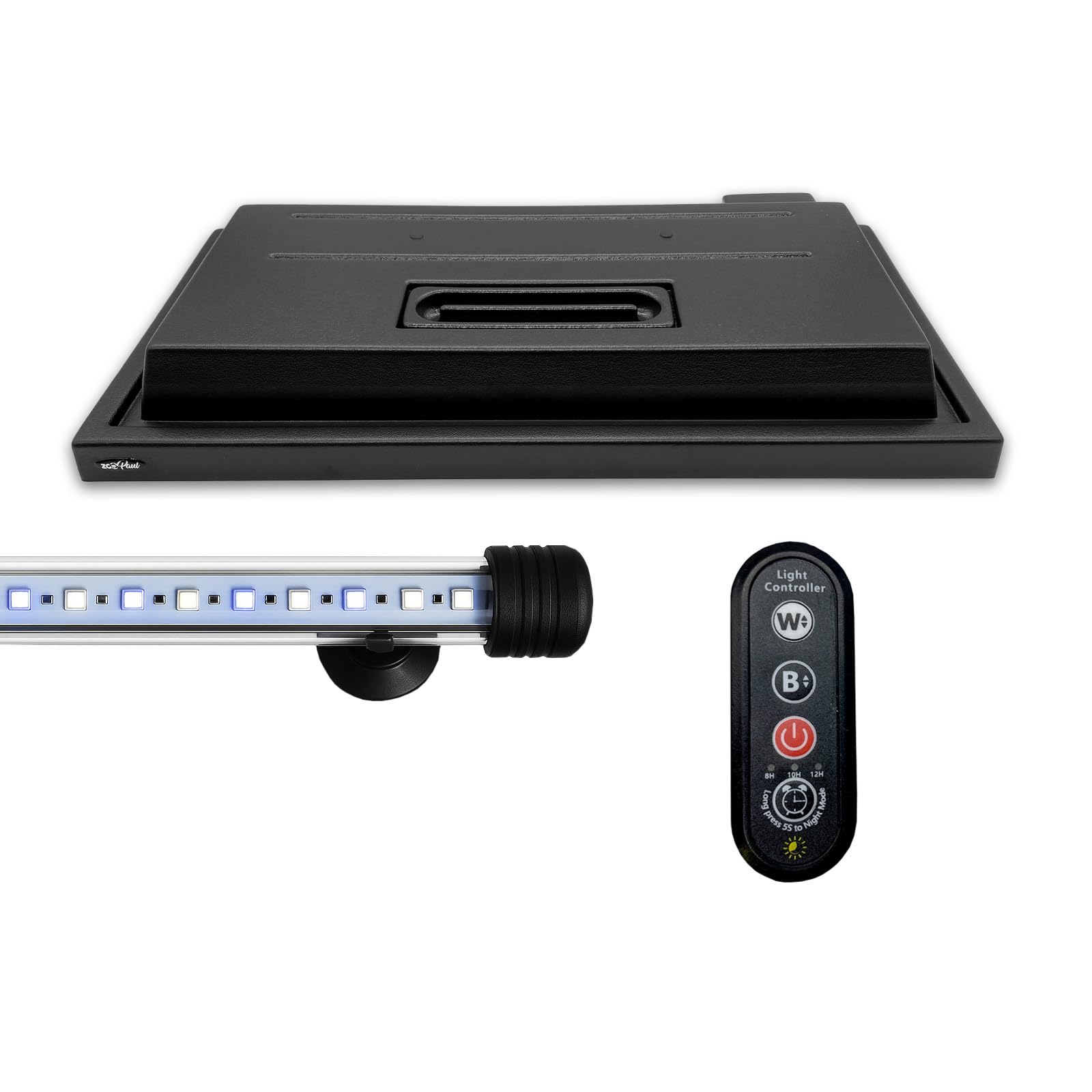 ZooPaul DayNight LED Aquarium Abdeckung Modern Line (60x30cm)