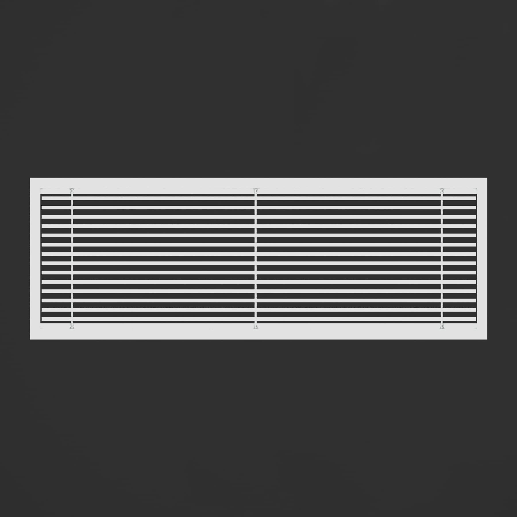 Buy LBG Products 24" X 8" Air Grille, Aluminum Linear Bar Grilles