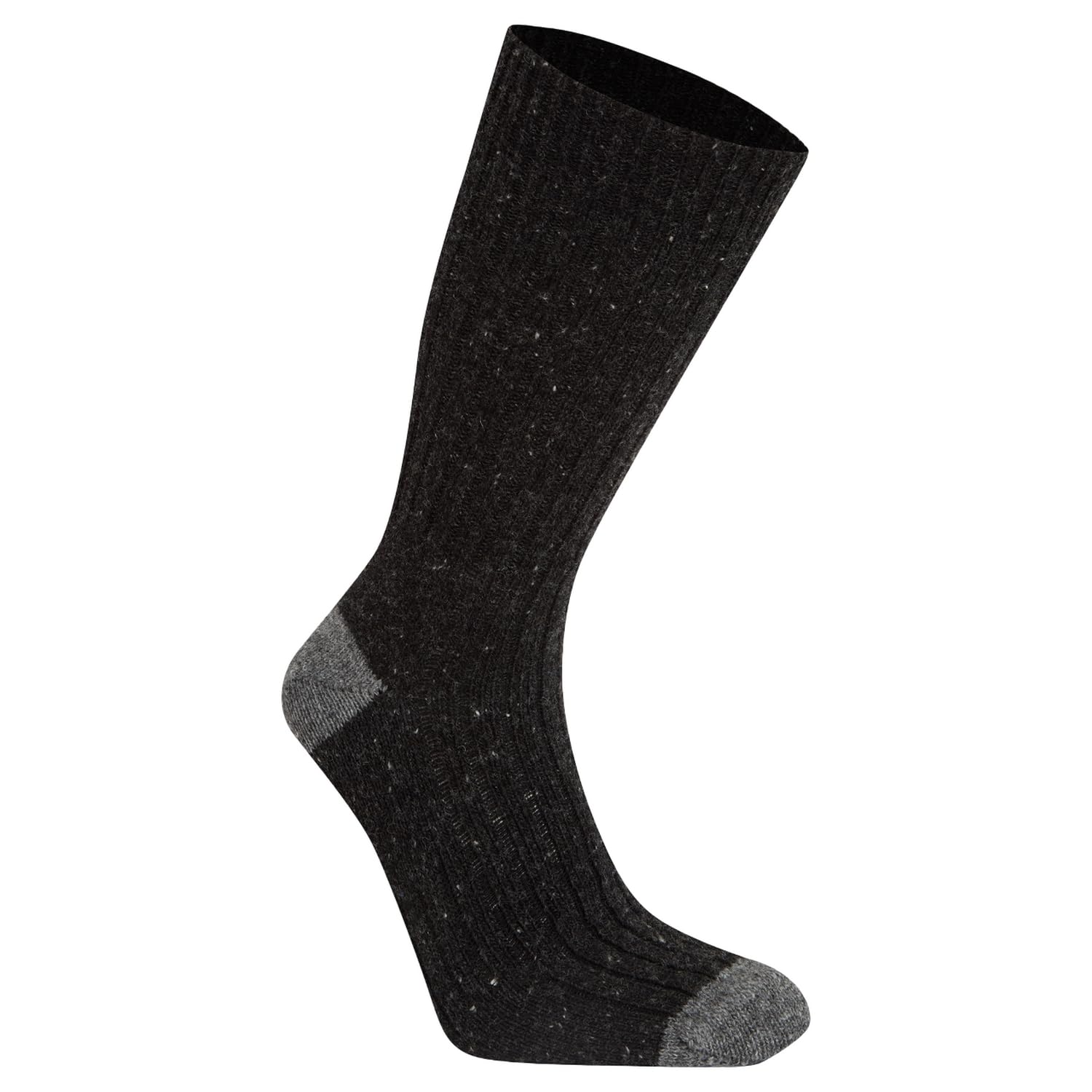 Craghoppers Torver Walking Socks Men's Trainers, Size In Black Pepper / Light Grey