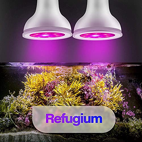 Luxbird Led Grow Light Bulb Par20 8W Waterproof 630Nm Refugium Light Bulb, E26 Socket, Not Dimmable, Suitable For Macroalgae And Hydroponics Indoor Garden Greenhouse And Organic Soil #TOP5