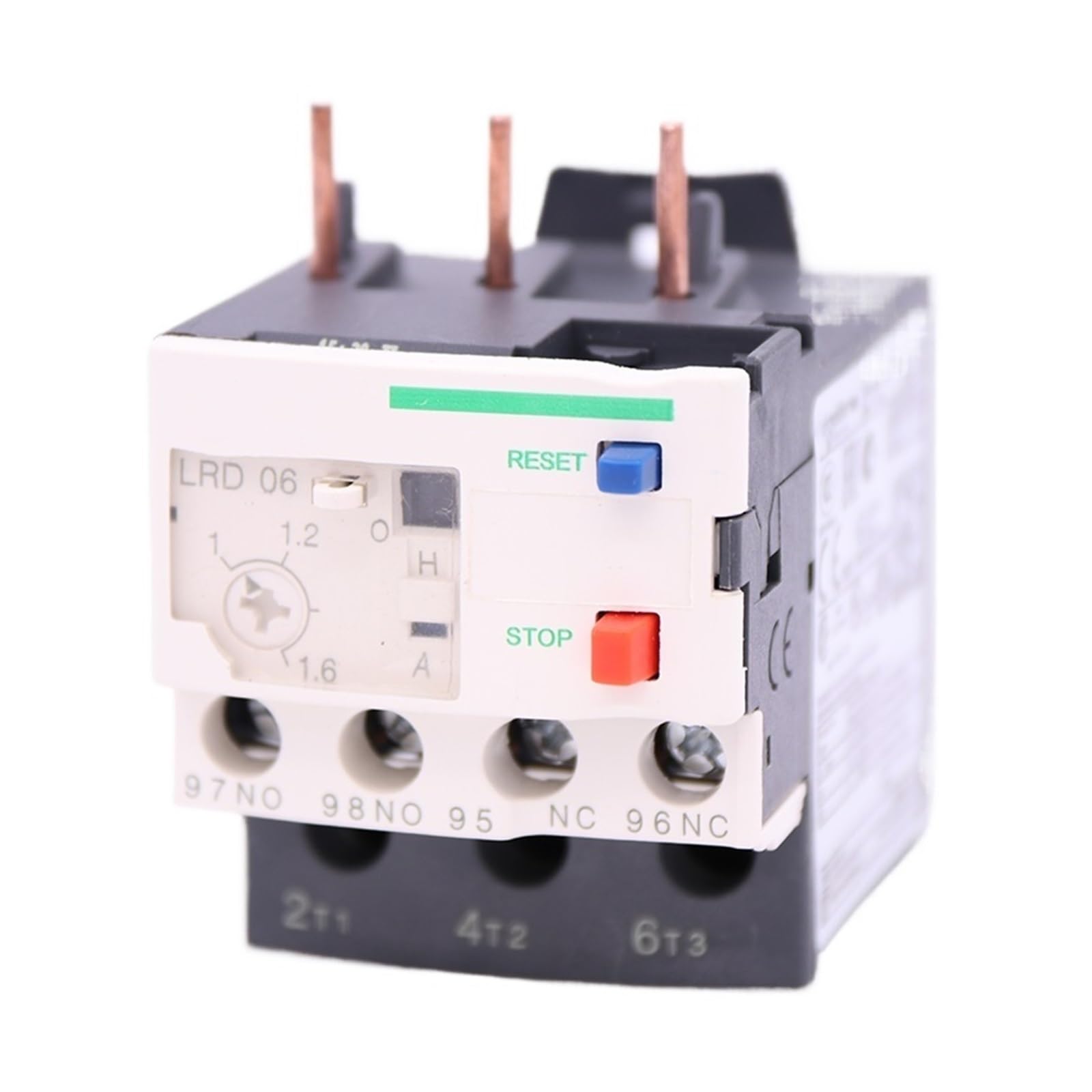 BALYDLUL LRD06 1-1.6A 1NO+1NC LR-D06 Screw clamp Differential Thermal overload relay