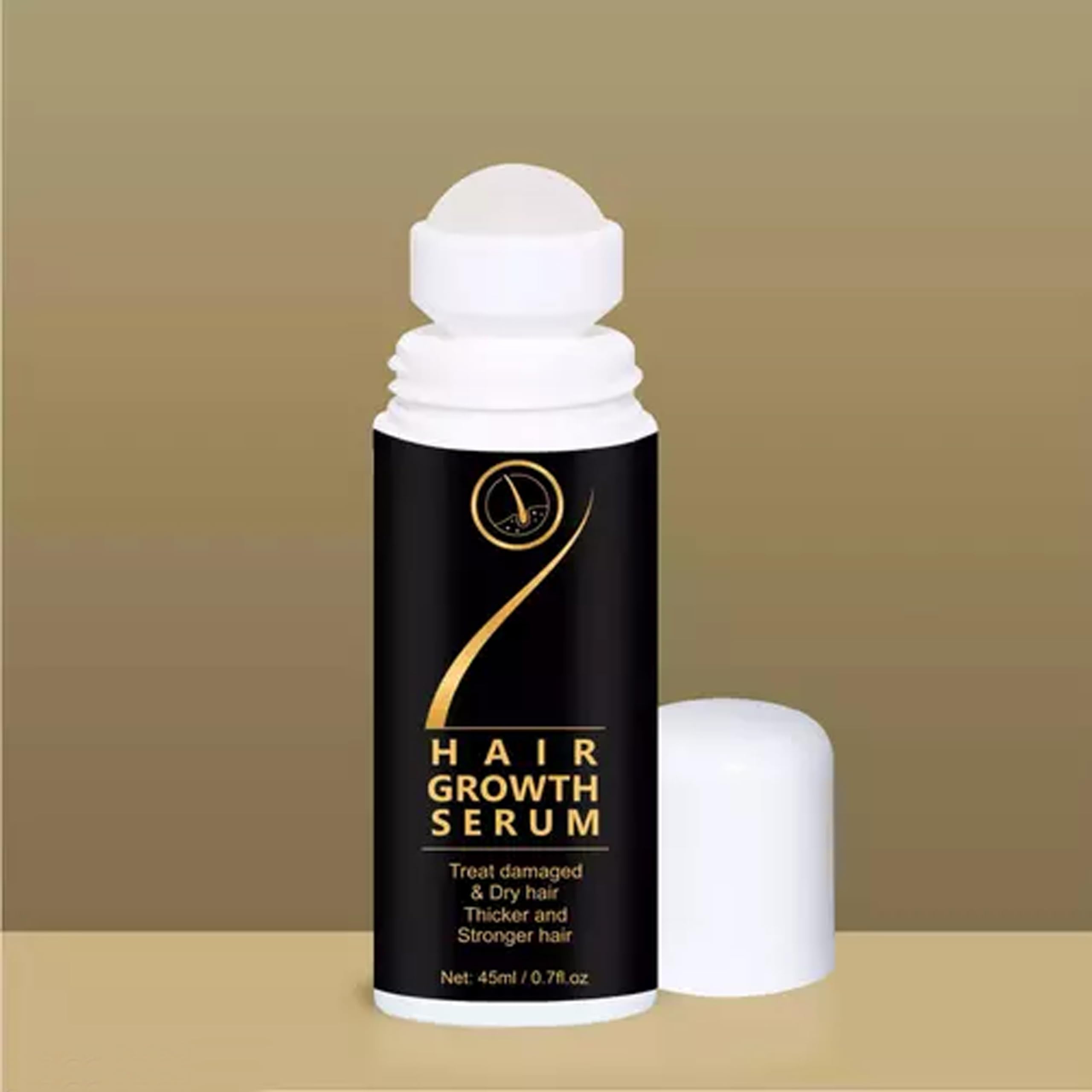 Hair Growth Serum & Treat Damaged &Dry hair thicker and Stronger hair (1)