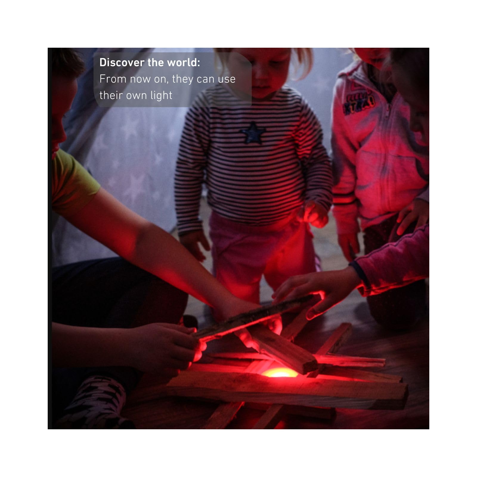 Ledlenser KIDCAMP6, bezpieczna i wytrzymała latarnia LED dla dzieci, zmniejszony efekt oślepiania dla oczu, automatyczne wyłączanie, nastrojowe światło, tryb migania imprezowego (zielona)