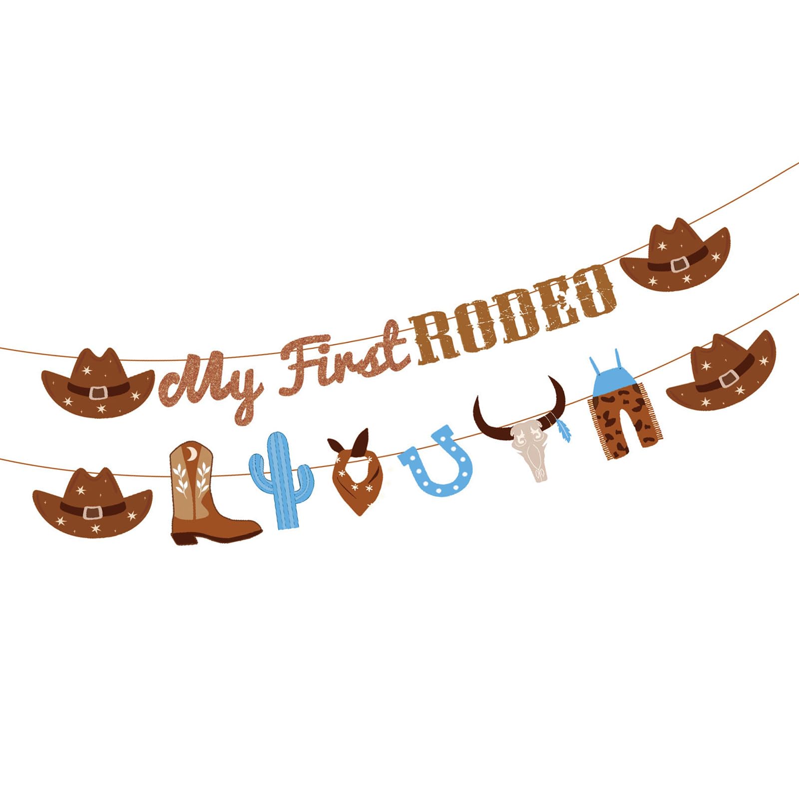 Elnwnnkc Paper Horse Party Tableware Set for Western Horse Themed Event Birthday Party Decoration Set