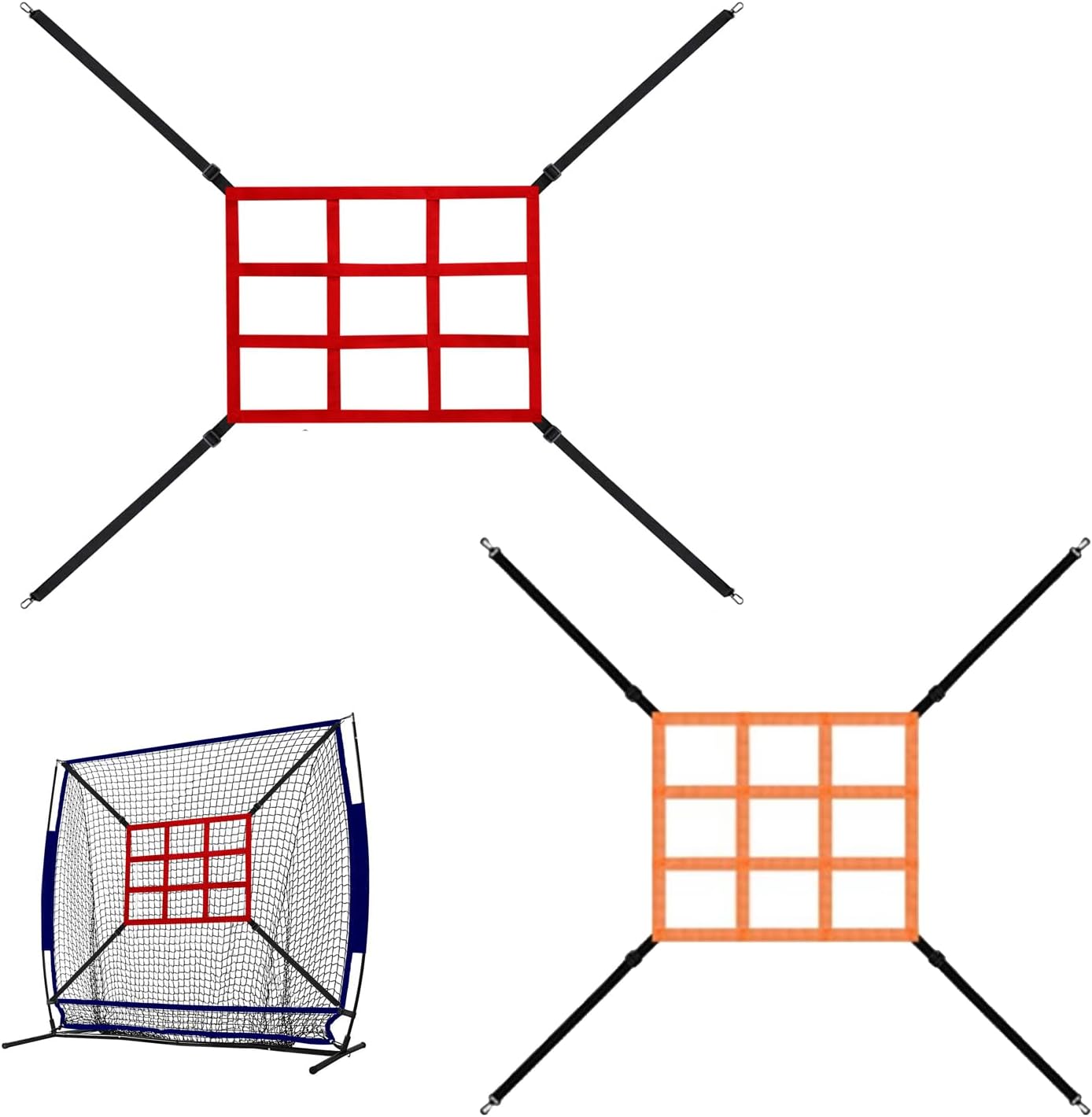 Baseball Strike Zone Softball Target 2pcs Pitching Target