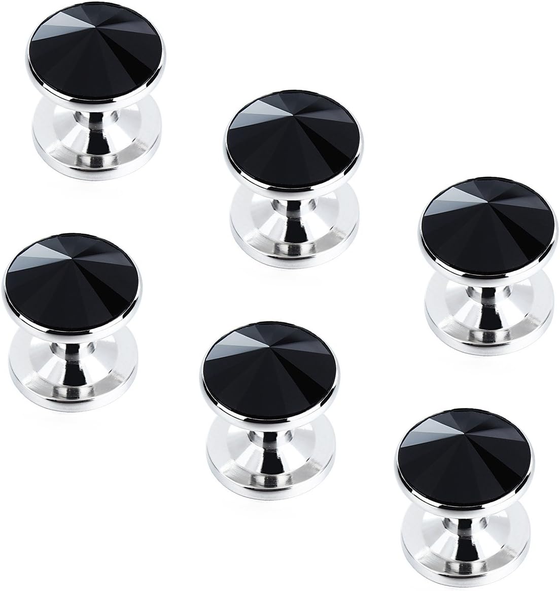 Cufflinks for Men with 4/6 pcs Shirt Studs Set, Gift Box Packed, Mens Jewelry or Accessories for Wedding, Party, Anniversary, Birthday