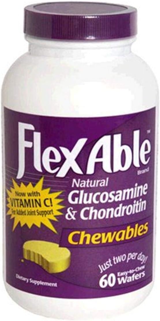 Flex Able Natural Glucosamine & Chondroitin, Chewables