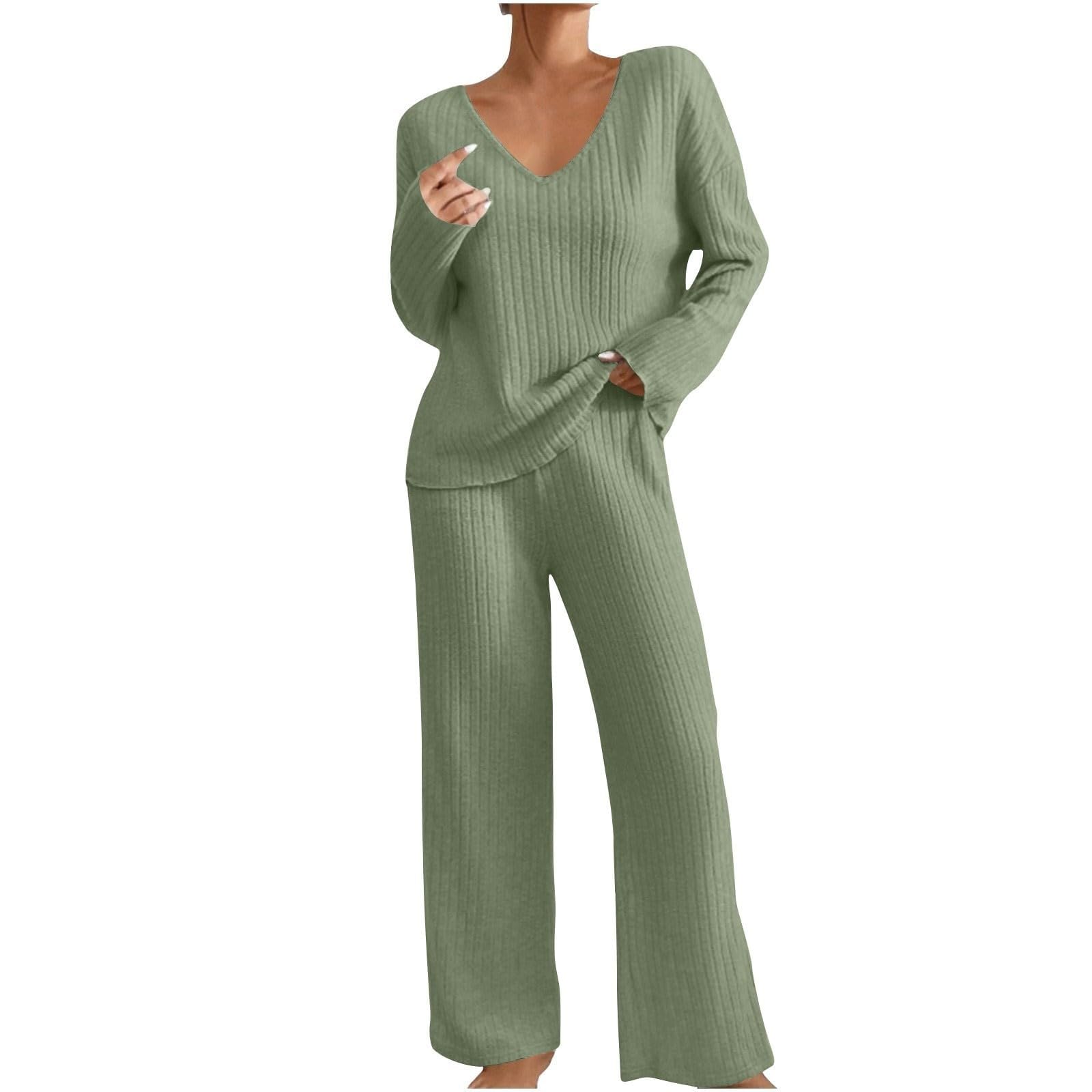 Tuta da donna per il tempo libero, 2 pezzi, elegante, senza cappuccio | Tuta da trekking per la mezza stagione, tuta da jogging, maglia e pantaloni larghi, due pezzi, sexy, tuta sportiva