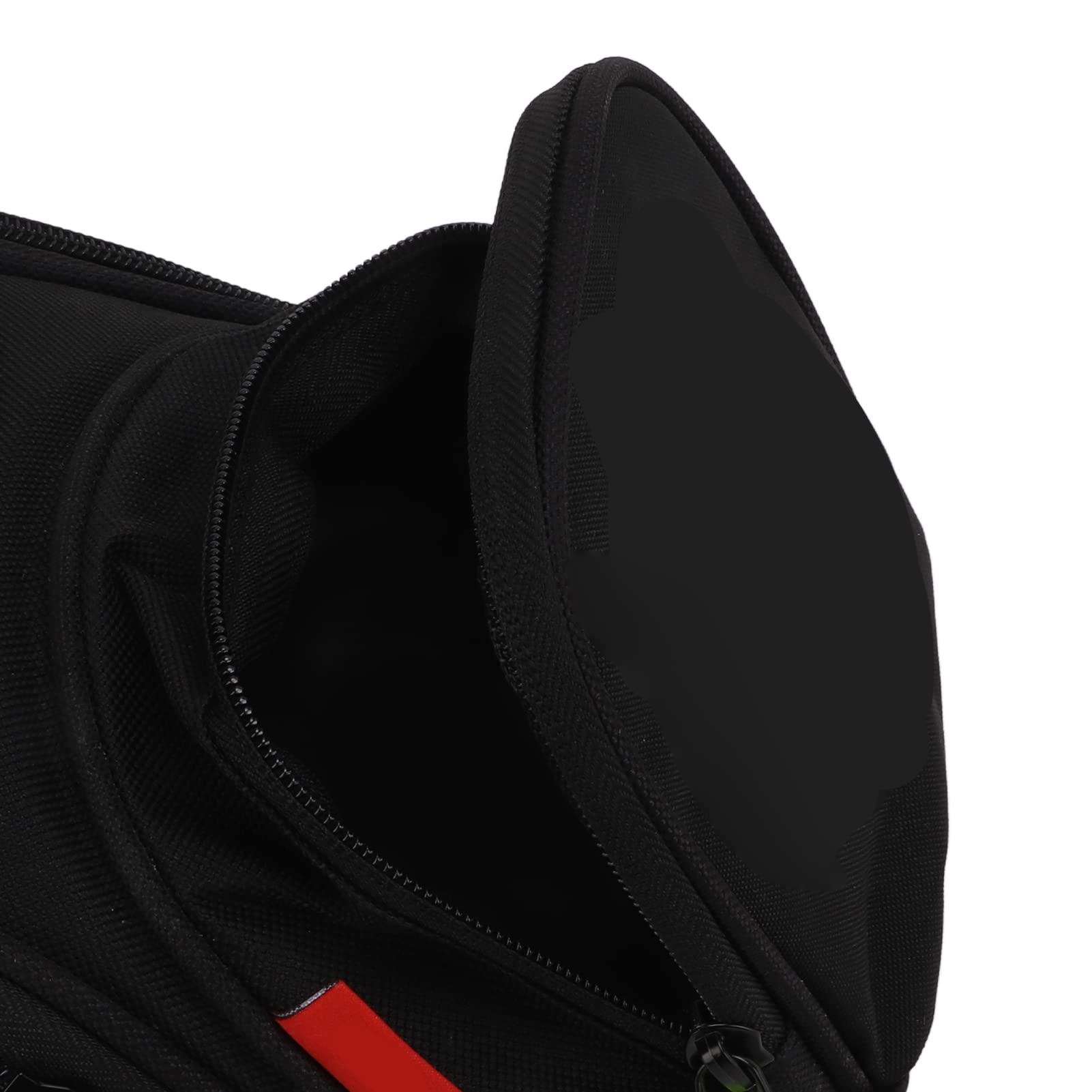 Qiilu Tankrucksack, Universal Benzin Tank Satteltasche Magnetische Tanktasche Wasserdicht für Handynavigation