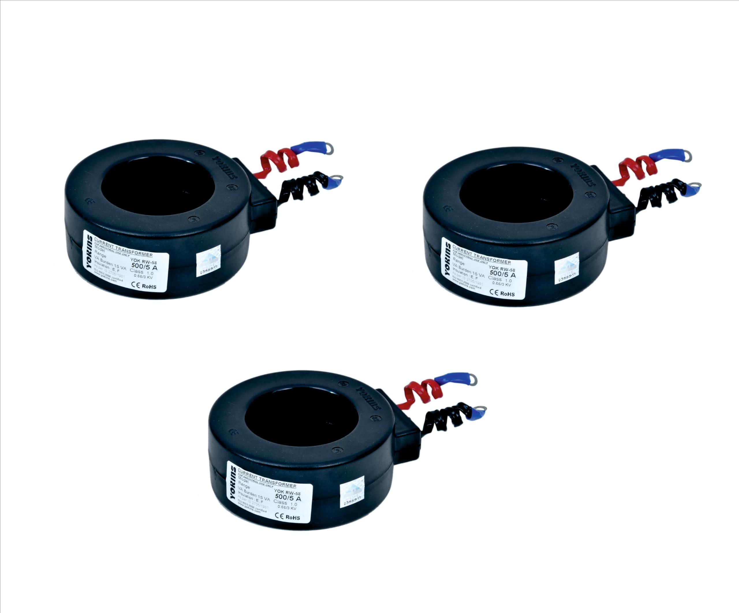 See full amazon price history chart for YOKINS, Current Transformer 500/5A, 500A CT for Ammeter as per IS2705 Model YOK-RW58 AC Current Measurement (Set of 3) YOKINS, Current Transformer 500/5A, 500A CT for Ammeter as per IS2705 Model YOK-RW58 AC Current Measurement (Set of 3) (B01MZ6PB3G) Amazon Price History, Amazon Price Tracker