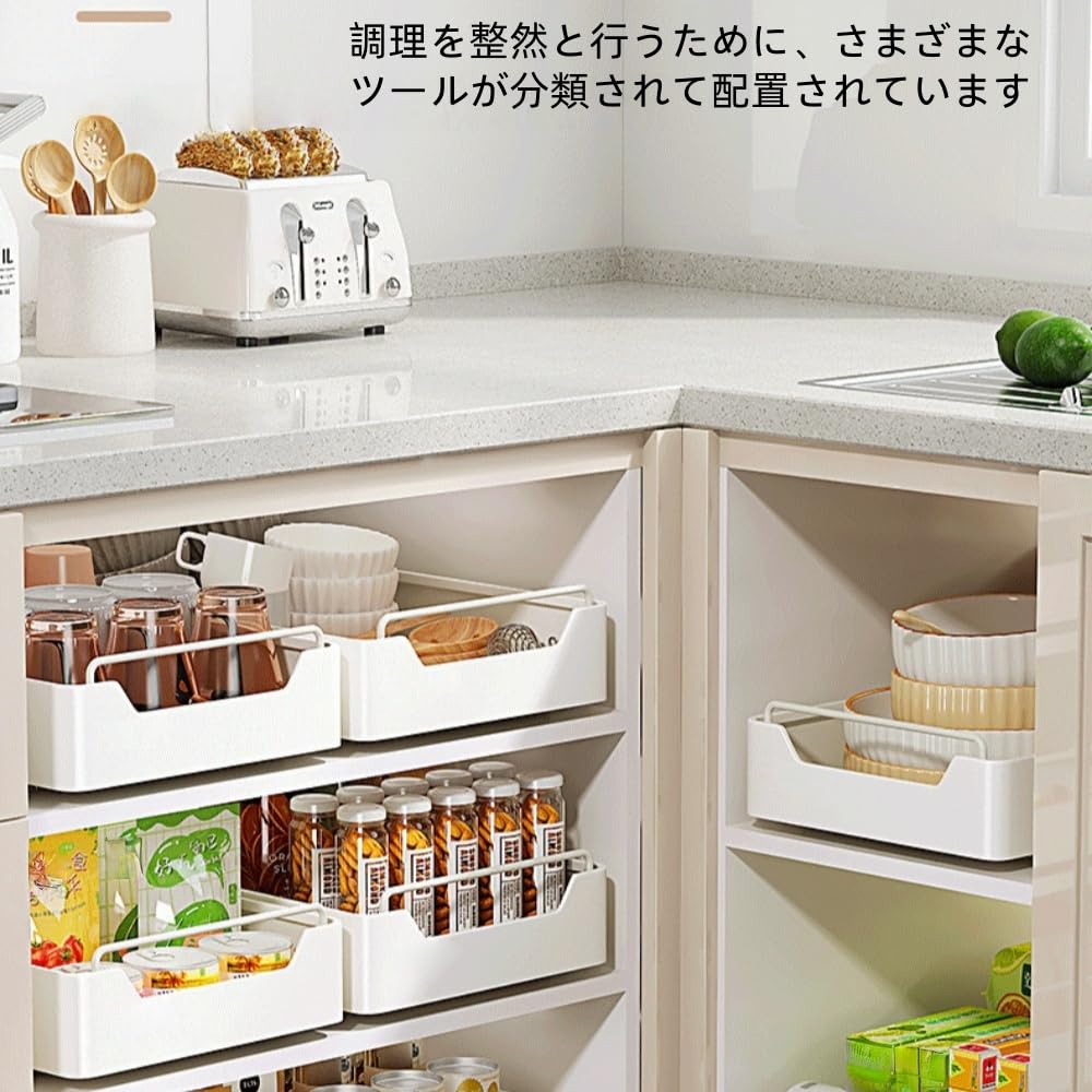 Amazon.co.jp: JNNJ引き出し式ラック スライドレール付き引き出し