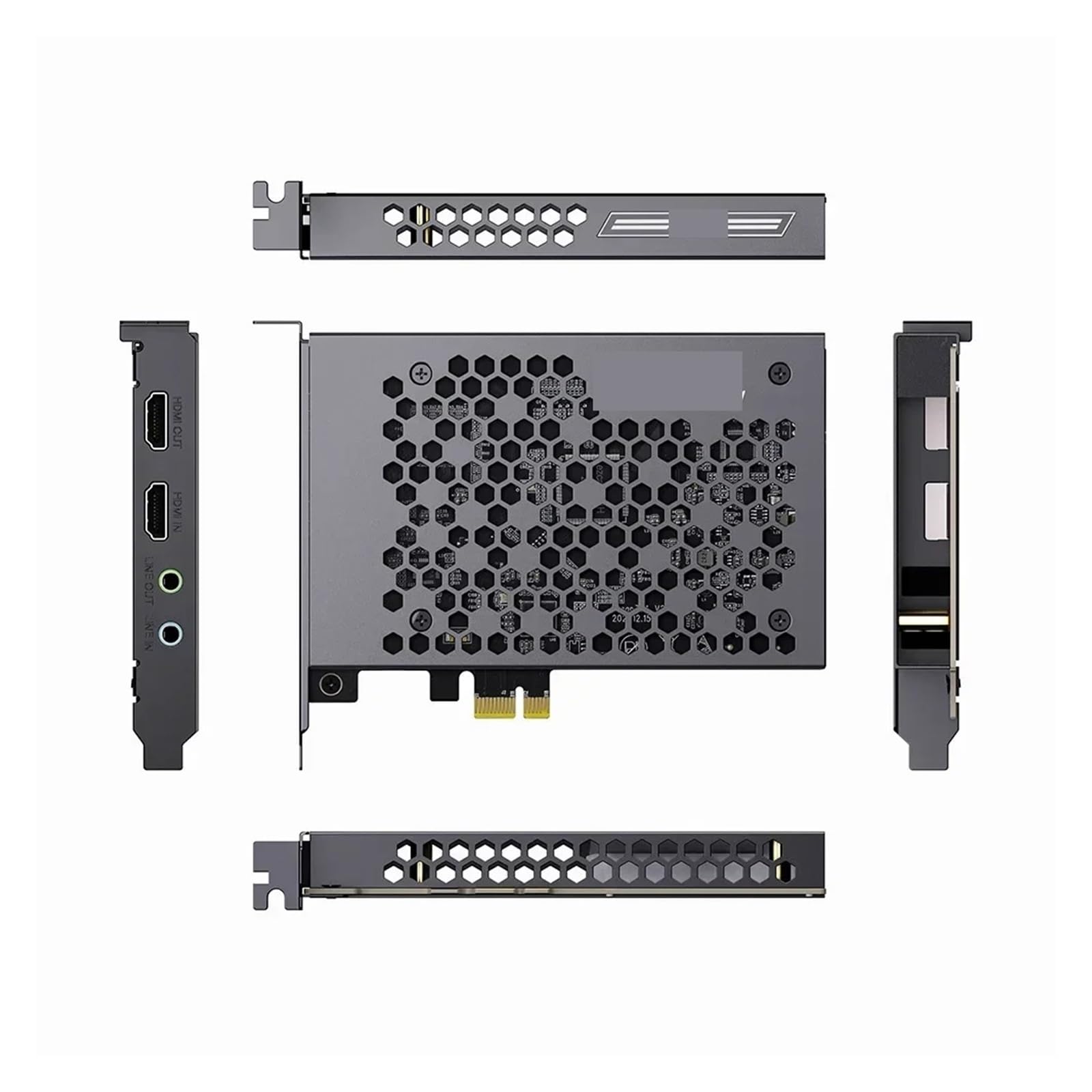 324B Video Game Capture Card 4K Up to 30fps 1080P Record for Gaming/Meeting Live Streaming