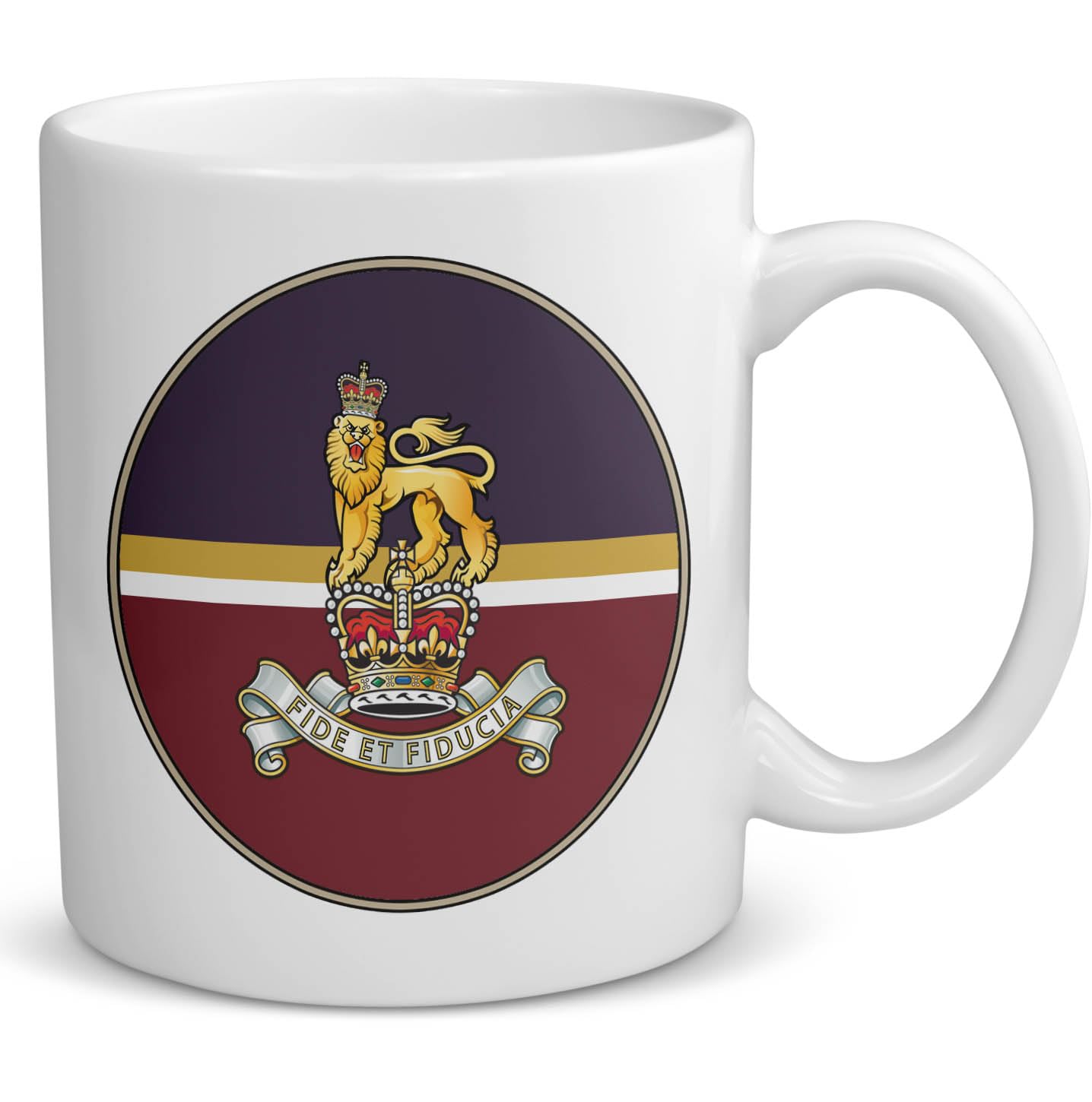 Badges On Mugs White Royal Army Pay Corps - Personalised Mug