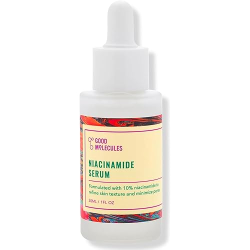 Good Molecules Niacinamide Serum – 10% Niacinamide to Target Blemishes, Nourishment, and Skin Tone – Ultra Hydrating & Brightening Skin Care for Face – 75 ml / 2.53 fl oz