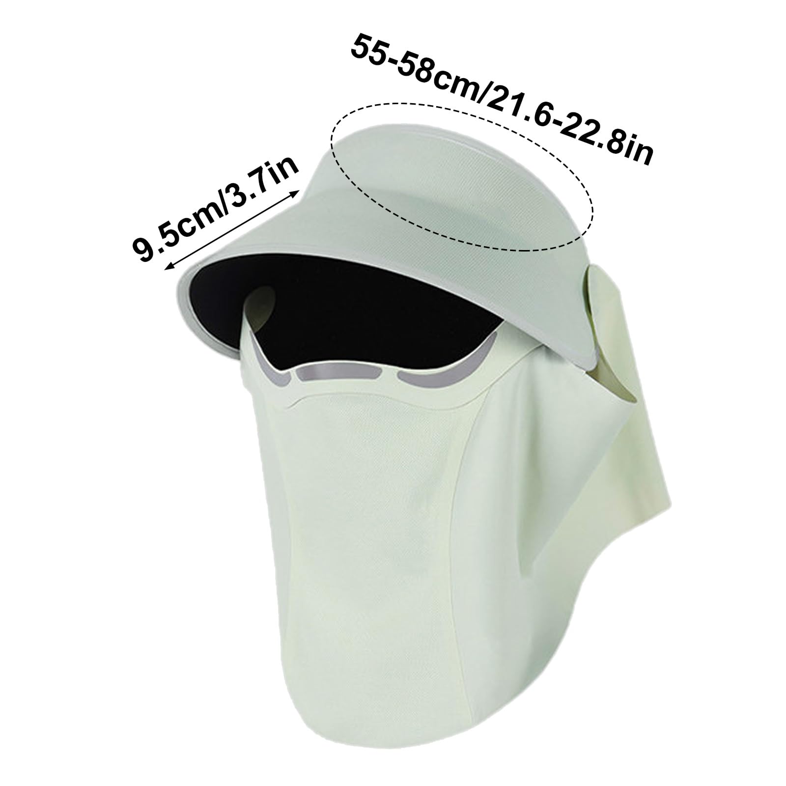 Chapeau de Soleil D'extérieur Élégant (UPF 50+) — Séchage Rapide, Respirant, Protection du Visage et du Cou, Conception Pliable