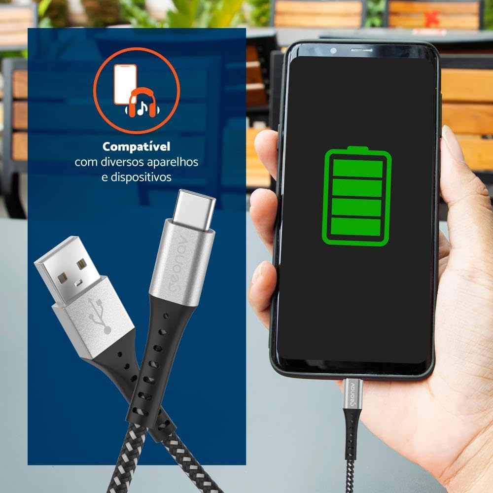 Review Geonav Cabo USB-A para Micro USB: Durabilidade e Velocidade Que Impressionam! 5