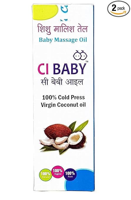 Ci Baby Massage Oil 100 ml (Pack of 2 100 ml)