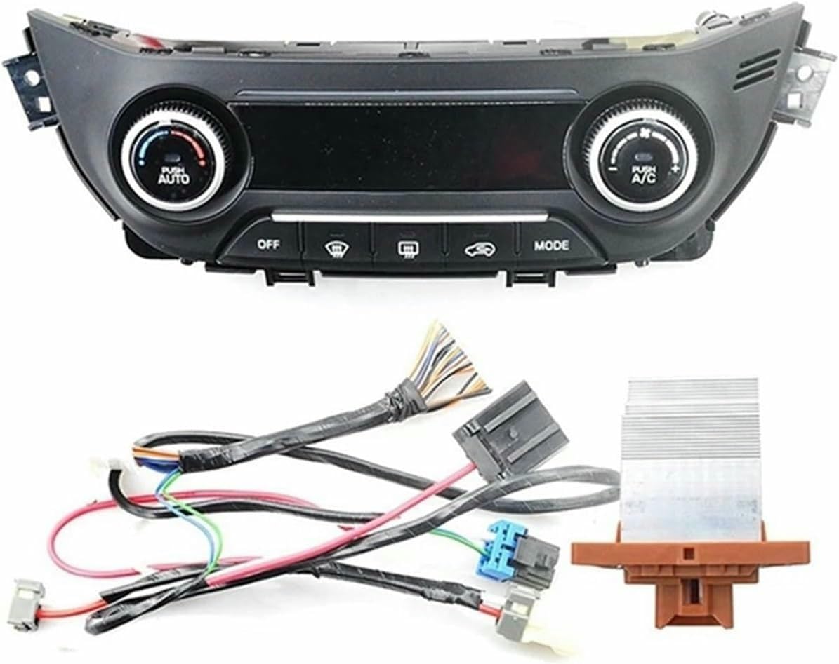 Kit de Montaje del Panel de Control de Aire Acondicionado automático con Interruptor de calefacción para Hyundai IX25 Creta 2014-2017