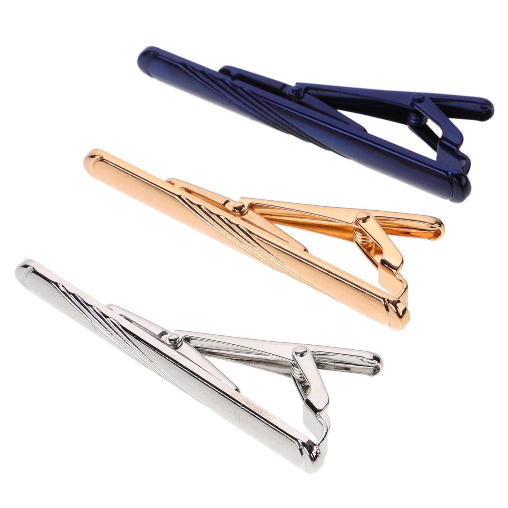BESPORTBLE Krawattenklammer-set Krawattenverschluss Clips Trauzeugen Hochzeit Herren-krawatten-accessoires Krawattenklammern Regulär Geschäft Business-hemd-clip Kupfer