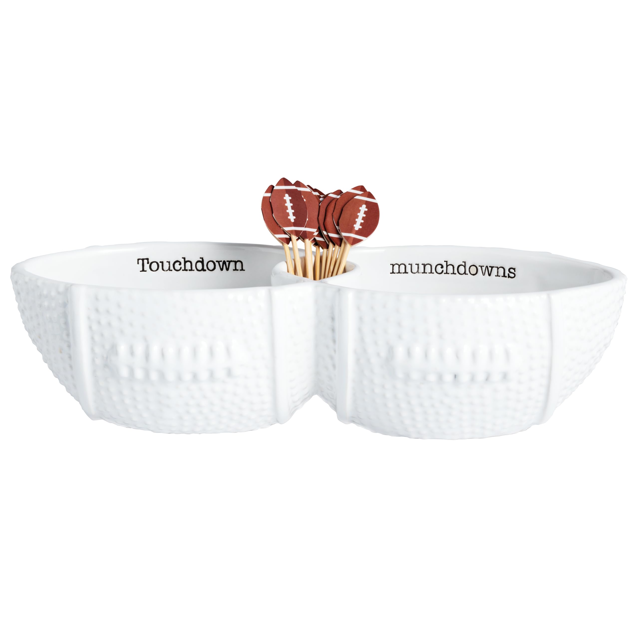 Vassoio Portatovagliolo In Gres Mud Pie 'Oyster Section', Con Scomparti, Lavabile In Lavastoviglie, 27,9x27,9 Cm