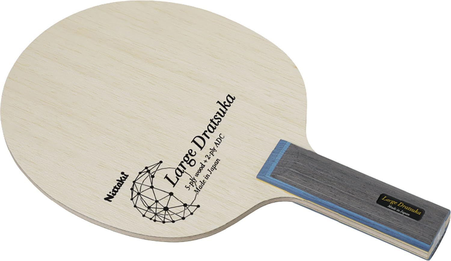 Nittaku NC-0507 Table Tennis Racket Large Dracka ST Large Shake