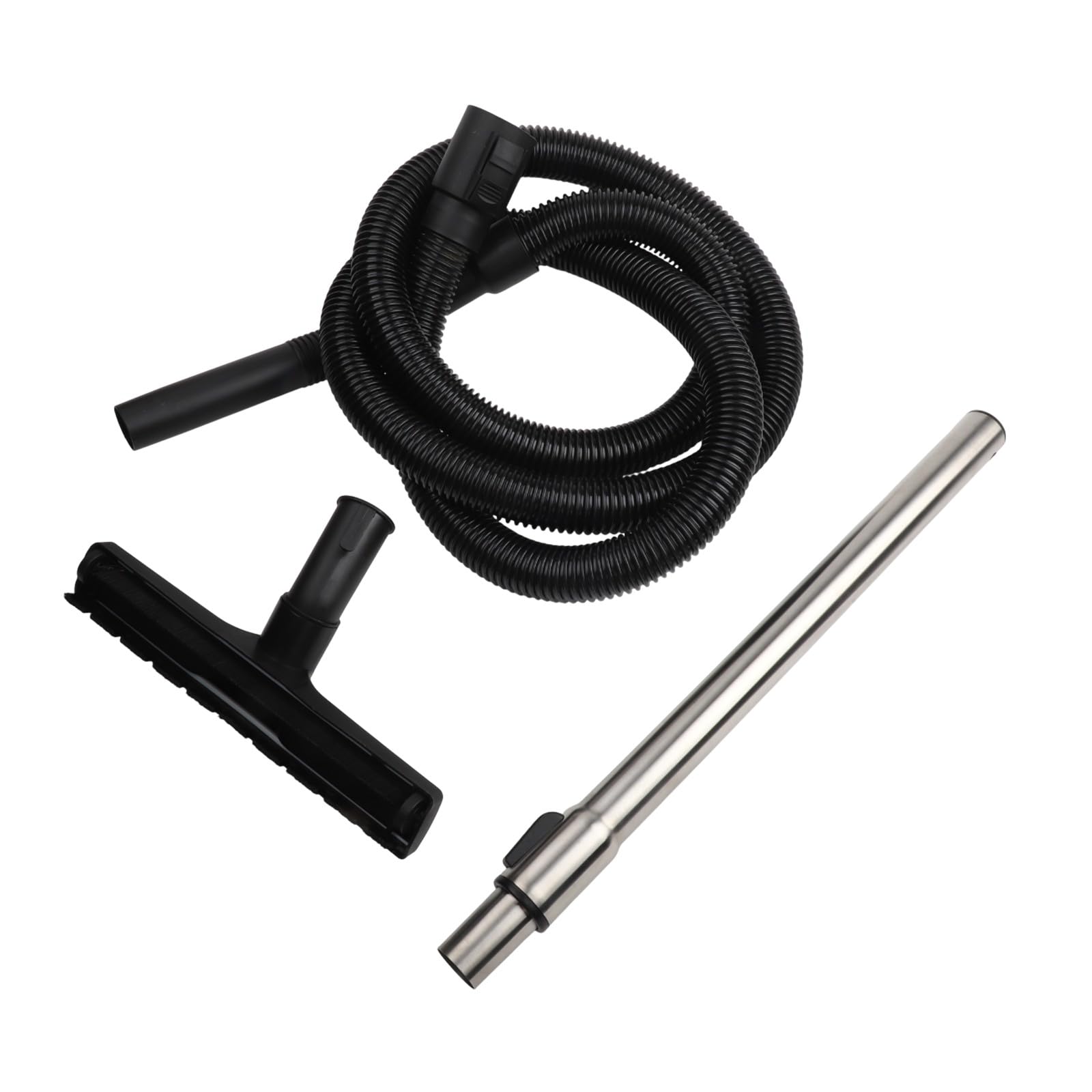 Lecreatekit Juego de manguera de aspiradora con cepillo de suelo para Kärcher MV2 para mv3 WD2 WD3 NT18 NT20 NT30 SE Series, kit de tubo de succión de 2,5 m