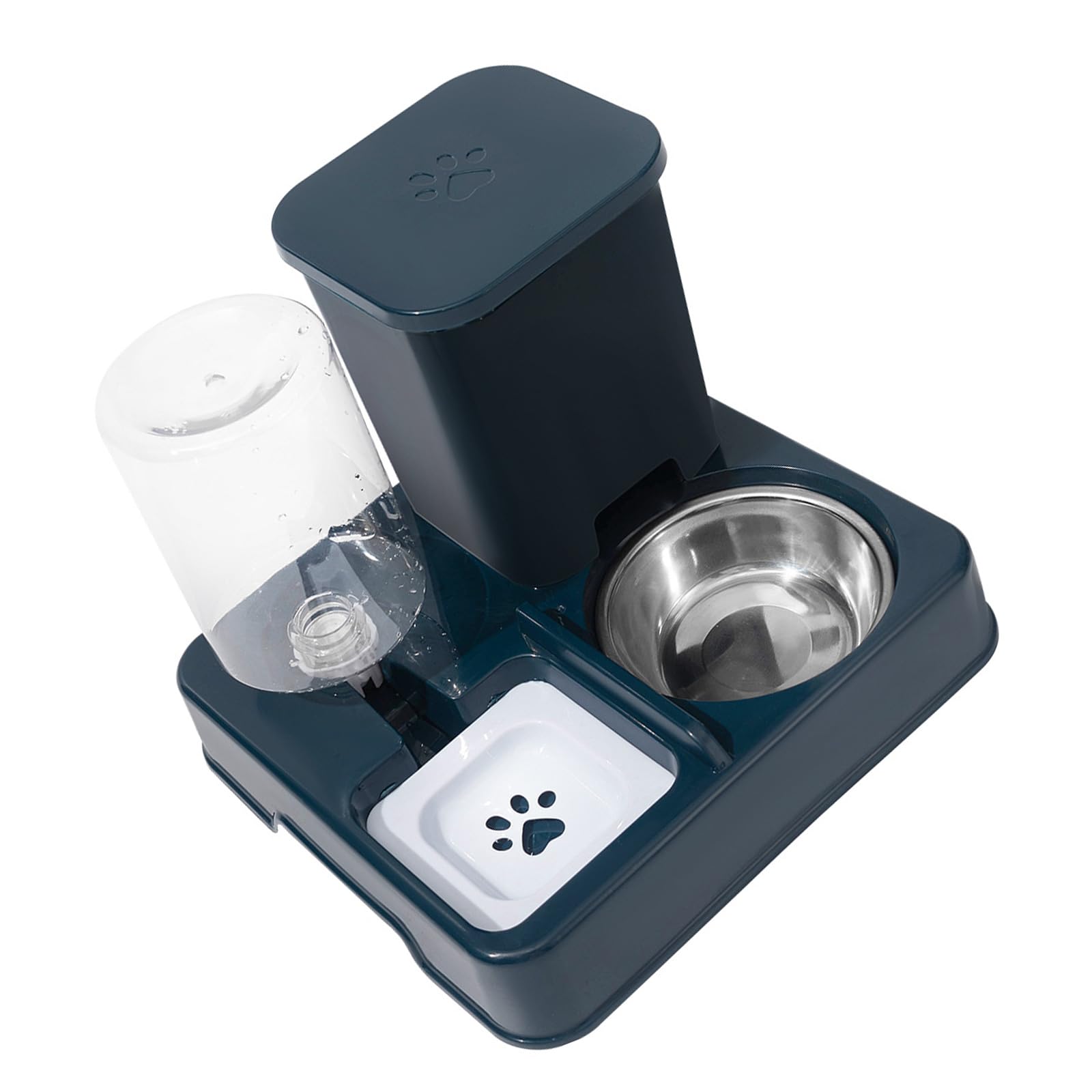 Distributeur automatique 2 en 1 pour nourrir votre chat seul à la maison