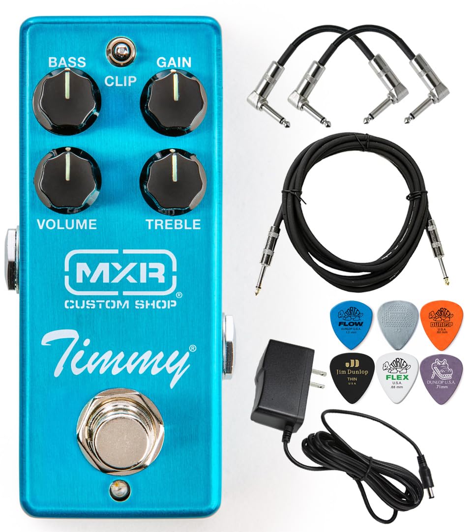 Amazon.com: MXR CSP027 Timmy Overdrive Guitar Effects Pedal Mini