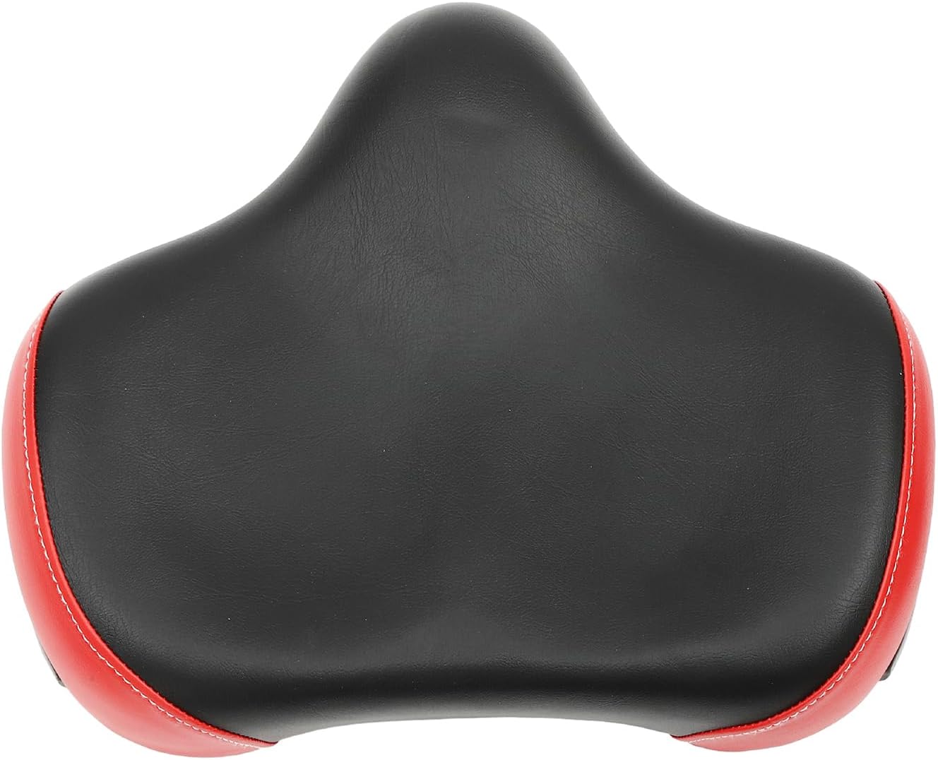 Bike Seat with Backrest,Universal Tricycle/Electric Vehicle PU Pad Cushion with Back Rest,Oversize Comfort Saddle for Most Bicycles