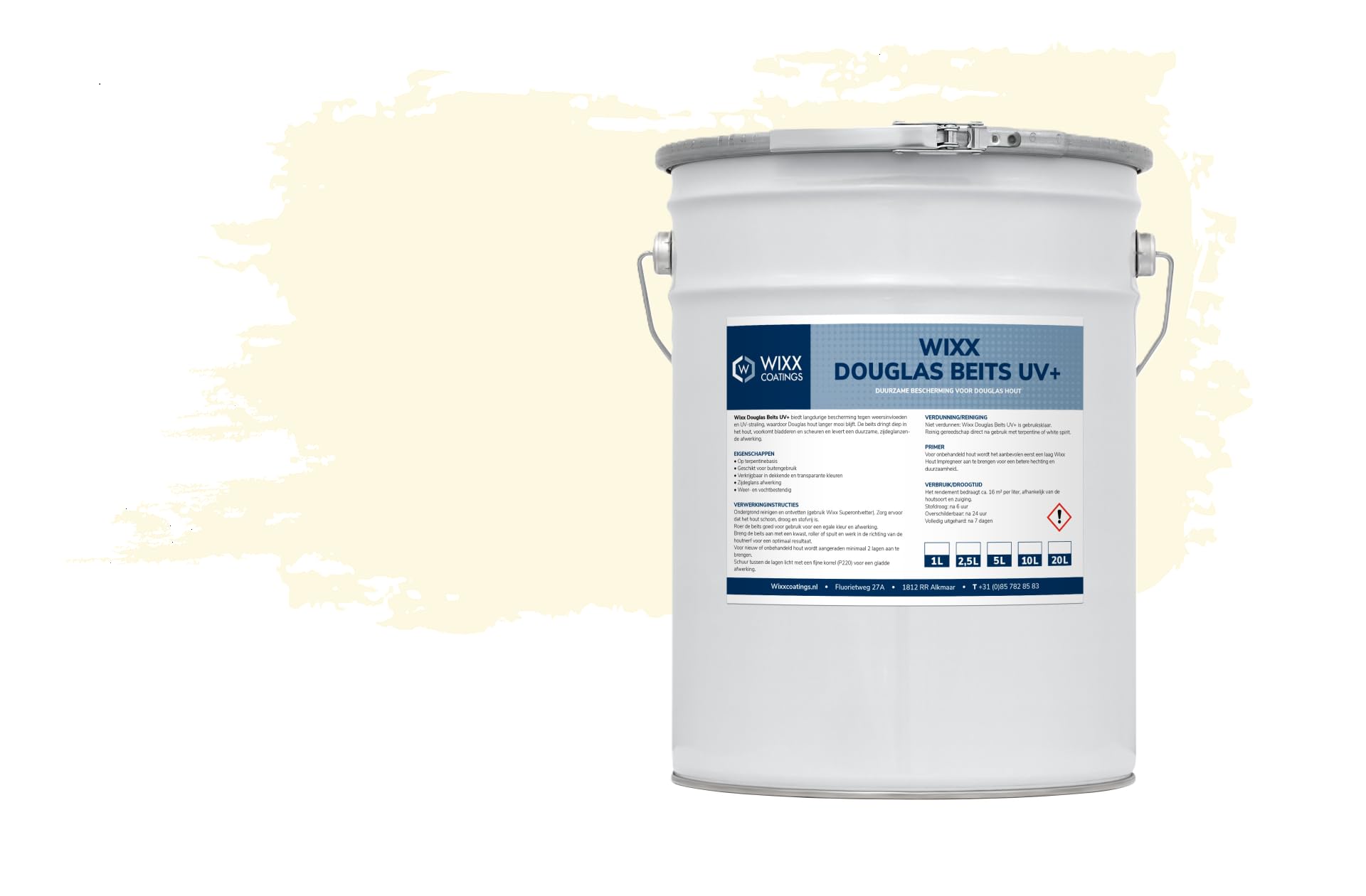 Wixx Lasure Douglas UV+ - RAL 1015 | Blanc ivoire - 5L