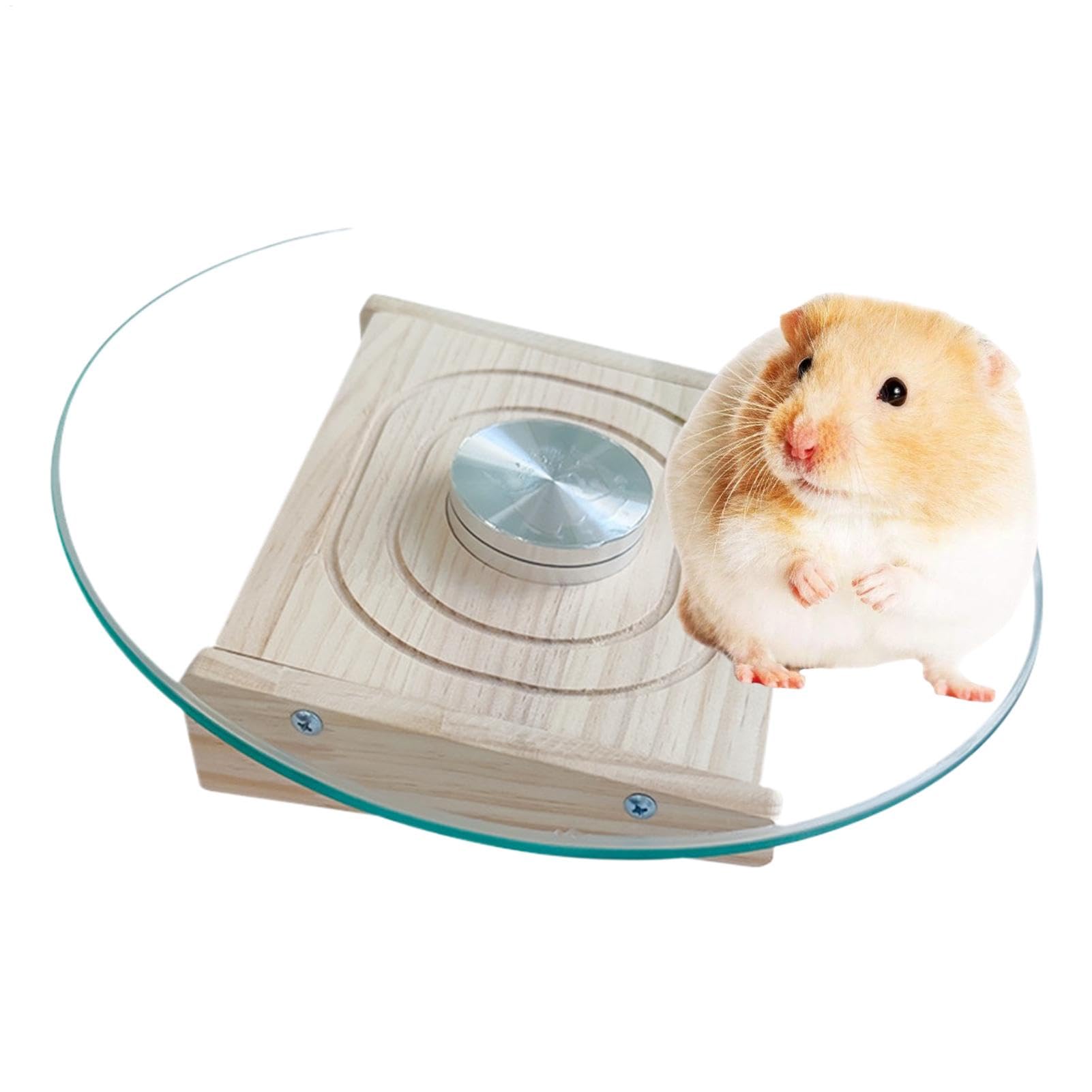 Hamster de Roue d'exercice, Roue de Course Chinchilla Exercez Une Roue | Toys fournit des roulements en métal, accessoire en cage pour gerbil, souris, chinchillas