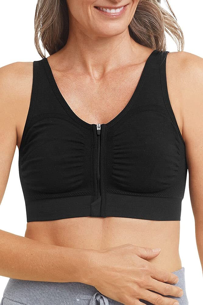 Amoena Womens Emilia Seamless Post-Surgical Pocketed Bra