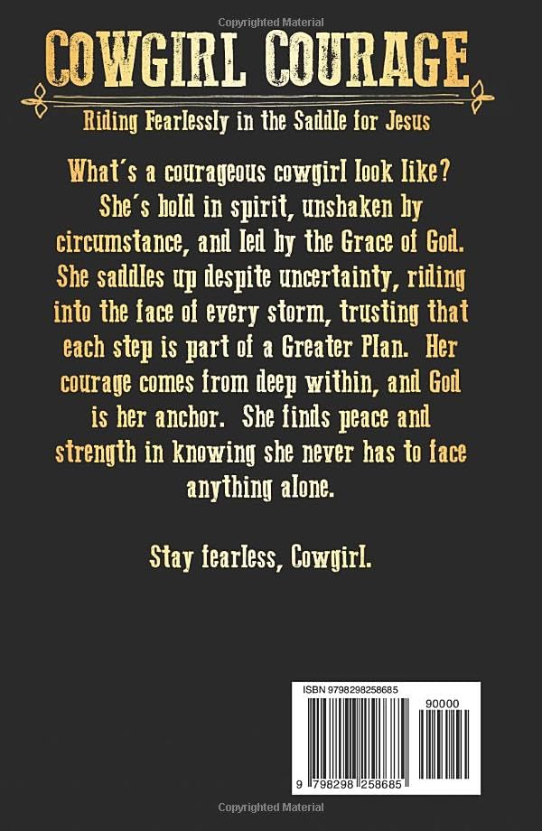 Cowgirl Courage: Riding Fearlessly in the Saddle for Jesus - Image 2
