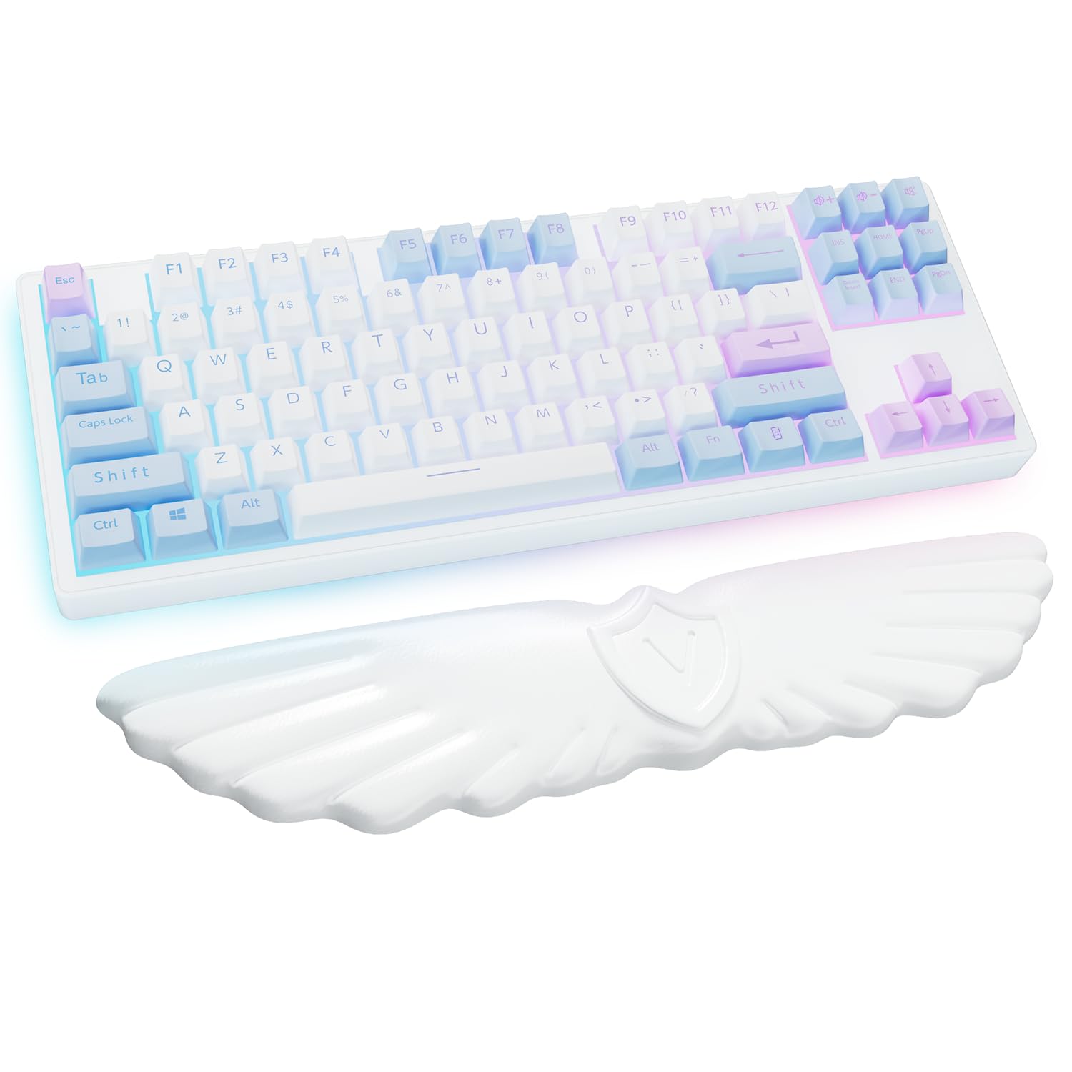Amazon.co.jp：エンジェルウィングクラウドキーボードリストレスト 