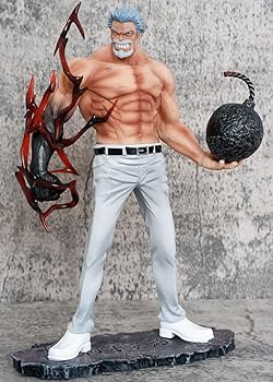 Amazon | ワンピース鉄拳チキンガープアニメフィギュア-25cm