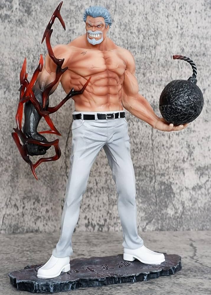 Amazon | ワンピース鉄拳チキンガープアニメフィギュア-25cm