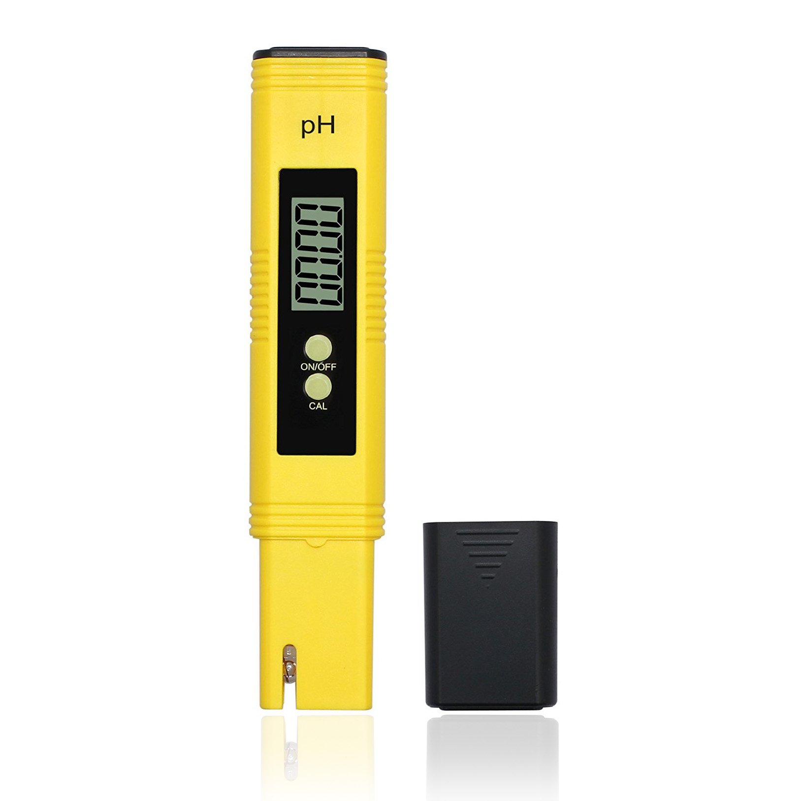 OFKPO Ph Tester, Water Quality Detector, Portable PH Meter Pen with Battery for Drinking Water Swimming Pools Spas Aquarium Hydroponics