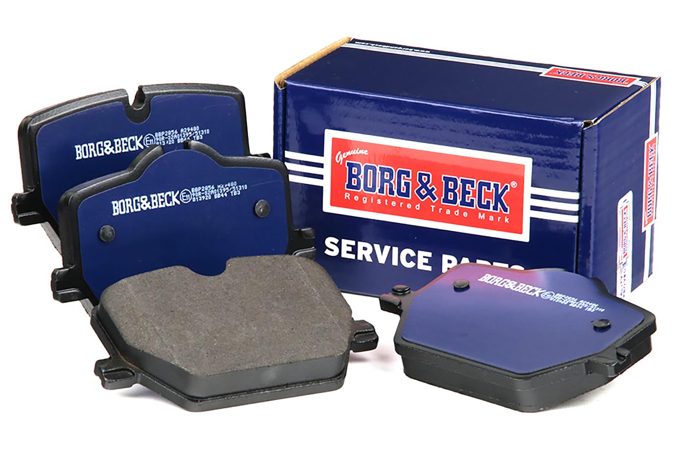 Brake Pads Set Rear BBP2856 Borg & Beck 34206888835 Genuine Quality Guaranteed