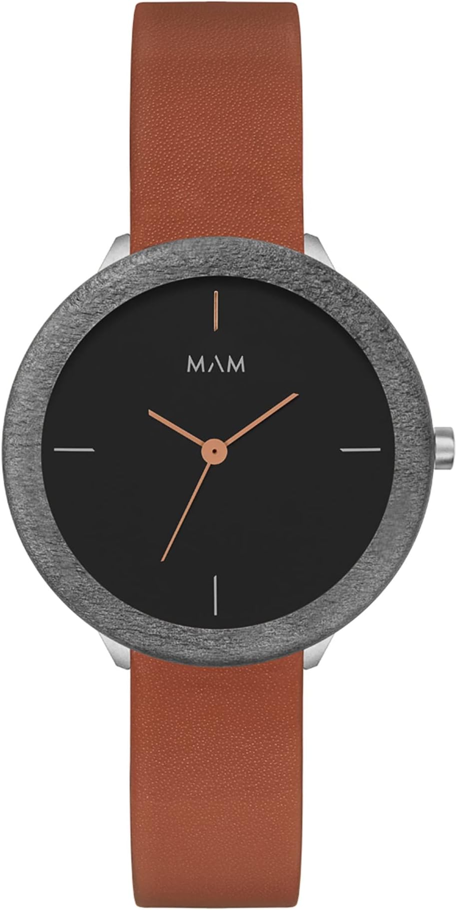 MAM Originals · Stainless Dark | Women’s Watches | Minimalist Design | Watch Made from sustainably sourced Wood and Recycled Stainless Steel