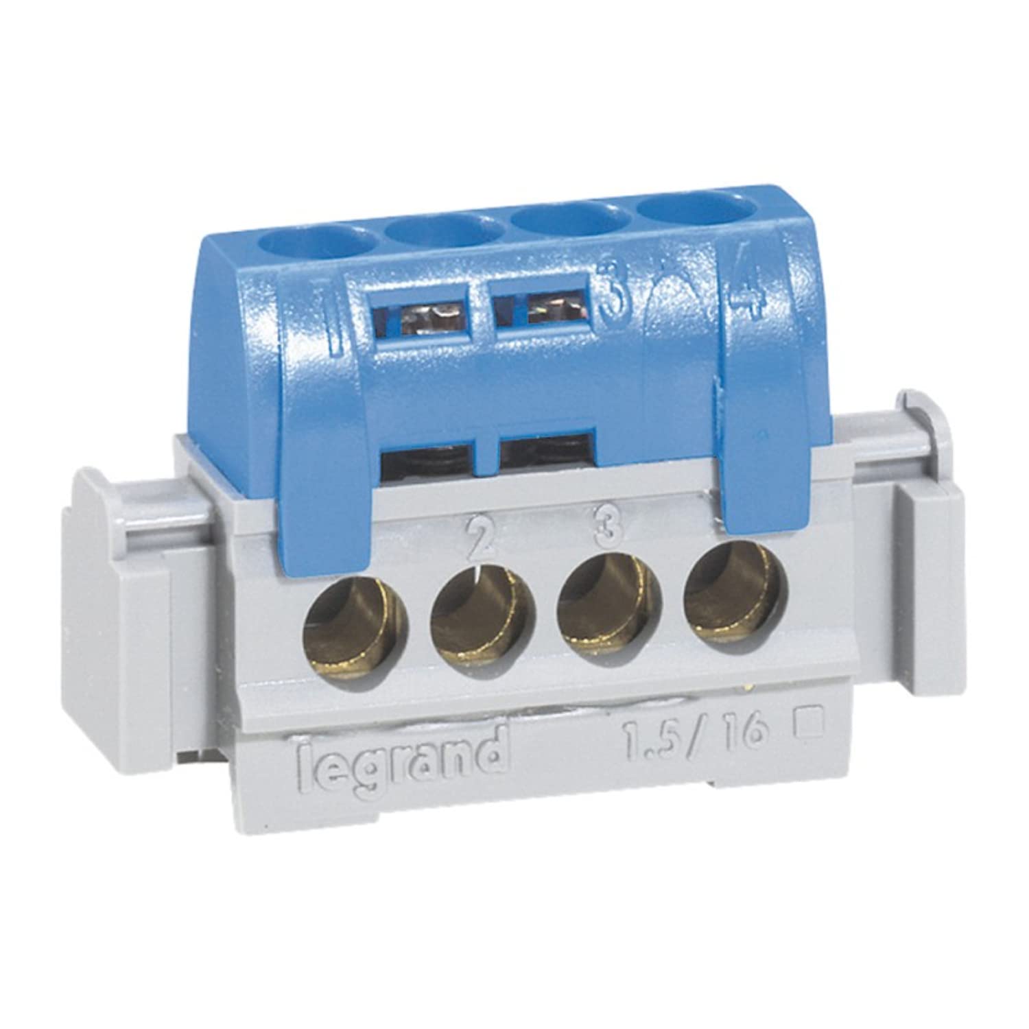 Image secondaire de 004840 Legrand bornier de répartition neutre isolé 4x16mm²