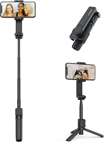 MOZA Nano se Gimbal cardán de mano para iPhone Android Smartphone negro