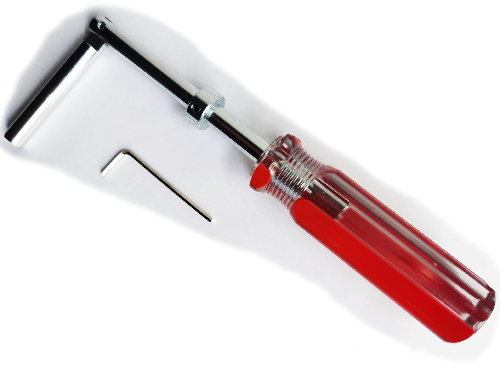 Elevator Door Key Drop Key Solid Carbon Steel with Plastic Handle Heavy Duty Elevator Keys (2, RED)