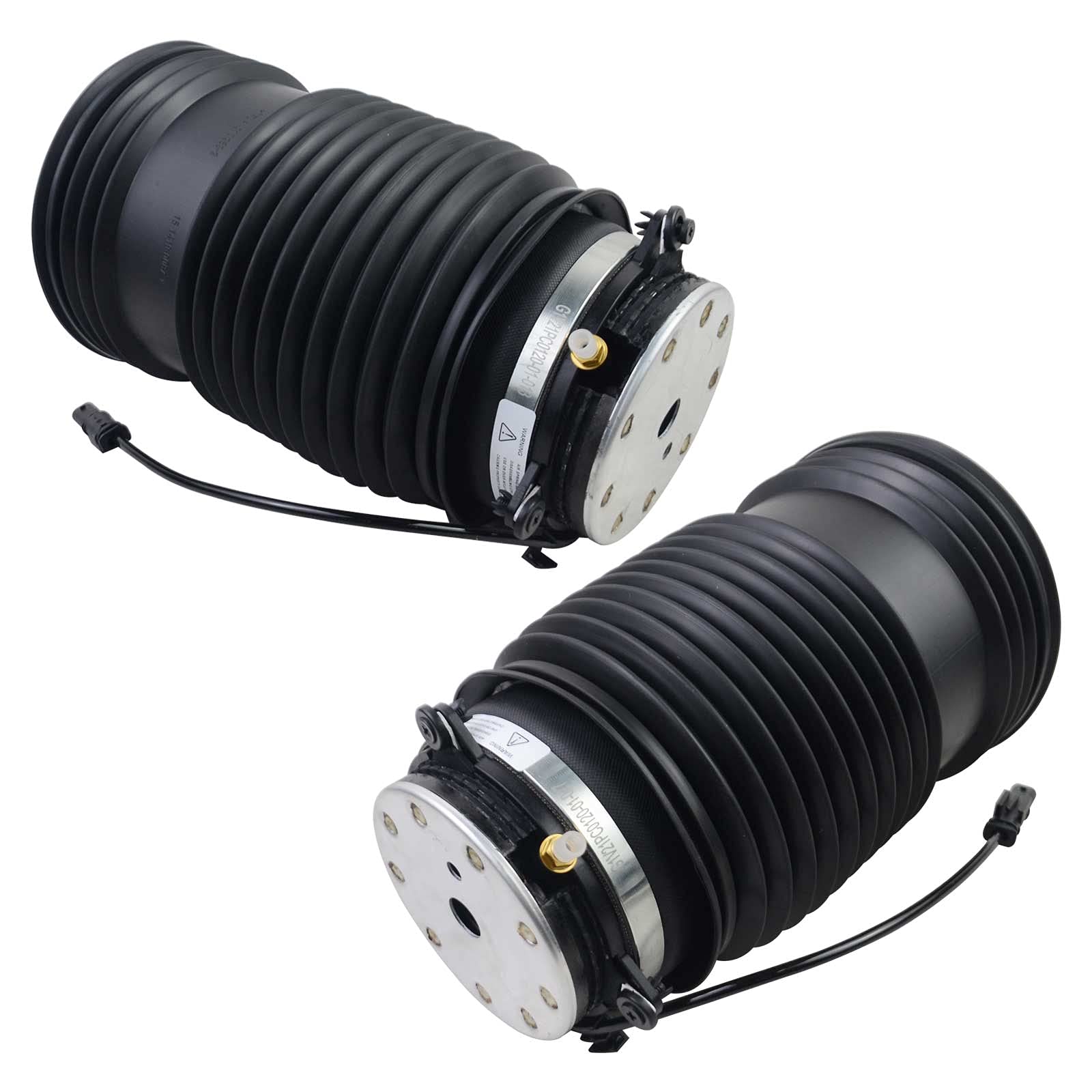 Bisenya 2 borse a molla a sospensione pneumatica posteriori sinistra + destra Compatibile con CLS C257 Classe E W213 GLC X253 2015/06-2022/12 2133200225 2133200125