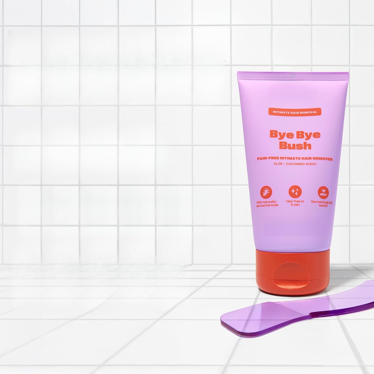 1 unidad - Apto para mujeres - Crema depilatoria para partes privadas | Tratamiento apto para el cuidado de la piel, adecuado para axilas, piernas y más, para prevenir problemas capilares.