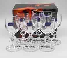 6個セット　ボヘミアンブランデーグラス 6客セット】ボヘミアン ブランデーグラス ボヘミアグラス 500PK