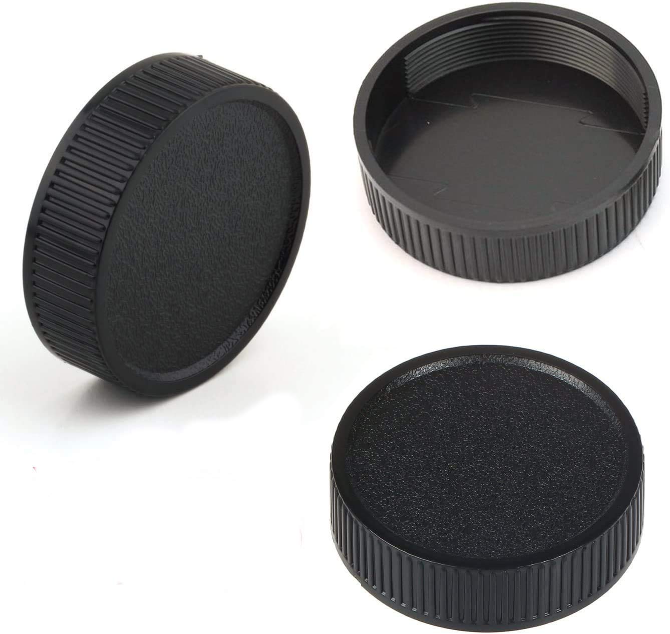 TAPPO 3 TAPPI POSTERIORE COMPATIBILE PER OBIETTIVI A VITE M42 M 42 REAR CAP
