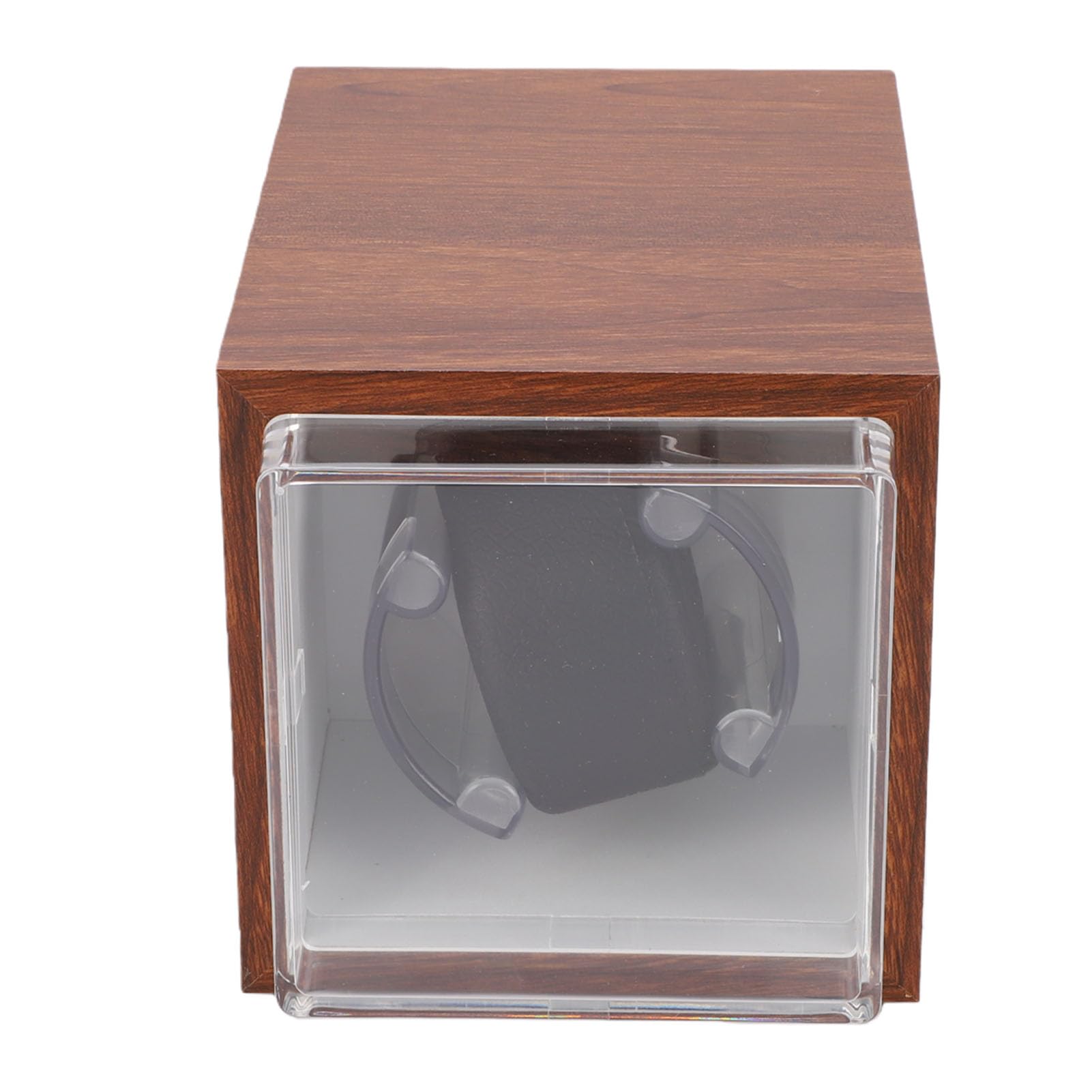 Ejoyous Caricaorologi Automatico, Caricaorologi Meccanico Silenzioso in ABS con 5 Direzioni di Rotazione, Cassa Singola Antimagnetica a Doppia Alimentazione per Display da Ufficio Domestico